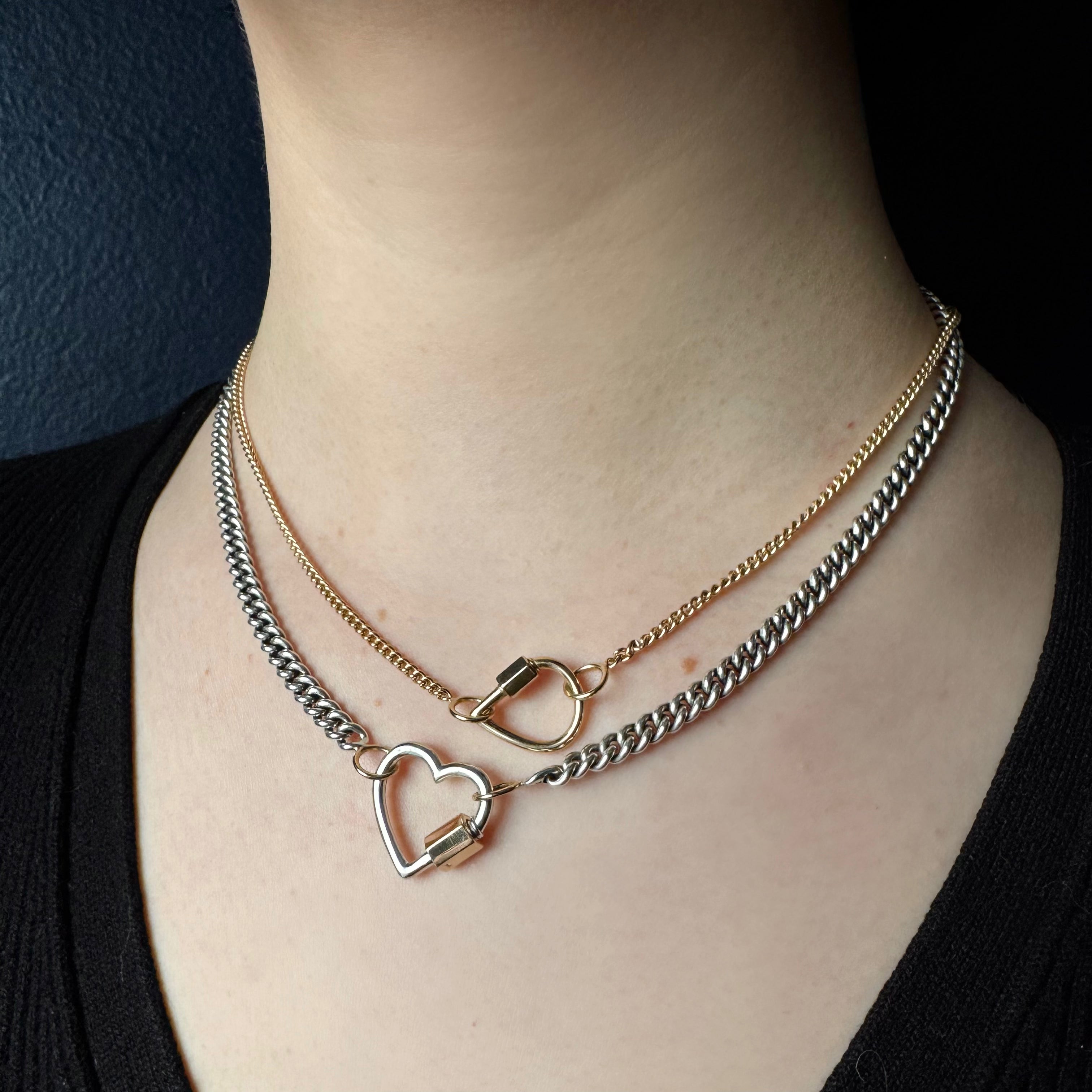 Marla Aaron 14k Yellow Gold Not So Heavy Curb Chain